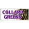Signmission COLLARD GREENS BANNER SIGN soul food okra chicken cornbread hushpuppies B-120 Collard Greens - alternate 1